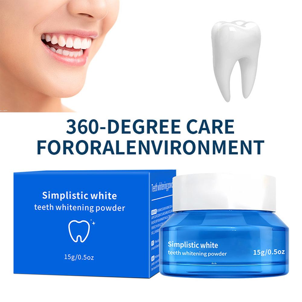 Teeth Whitening Near Me - 15g Proszek Wybielający Zęby Premium, Pielęgnacja